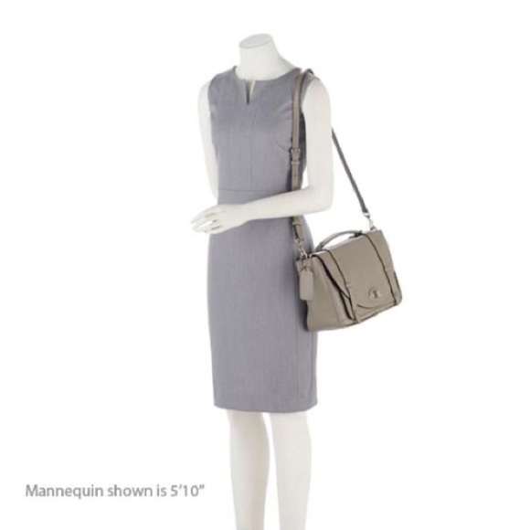 Coach Bleecker Messenger - Antique Nickel/Gray - Picture 8 of 12